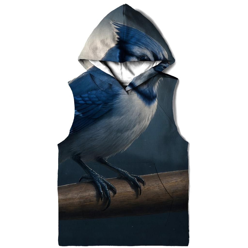 Bat Perch With Blue Jays Focus hoodies fashion