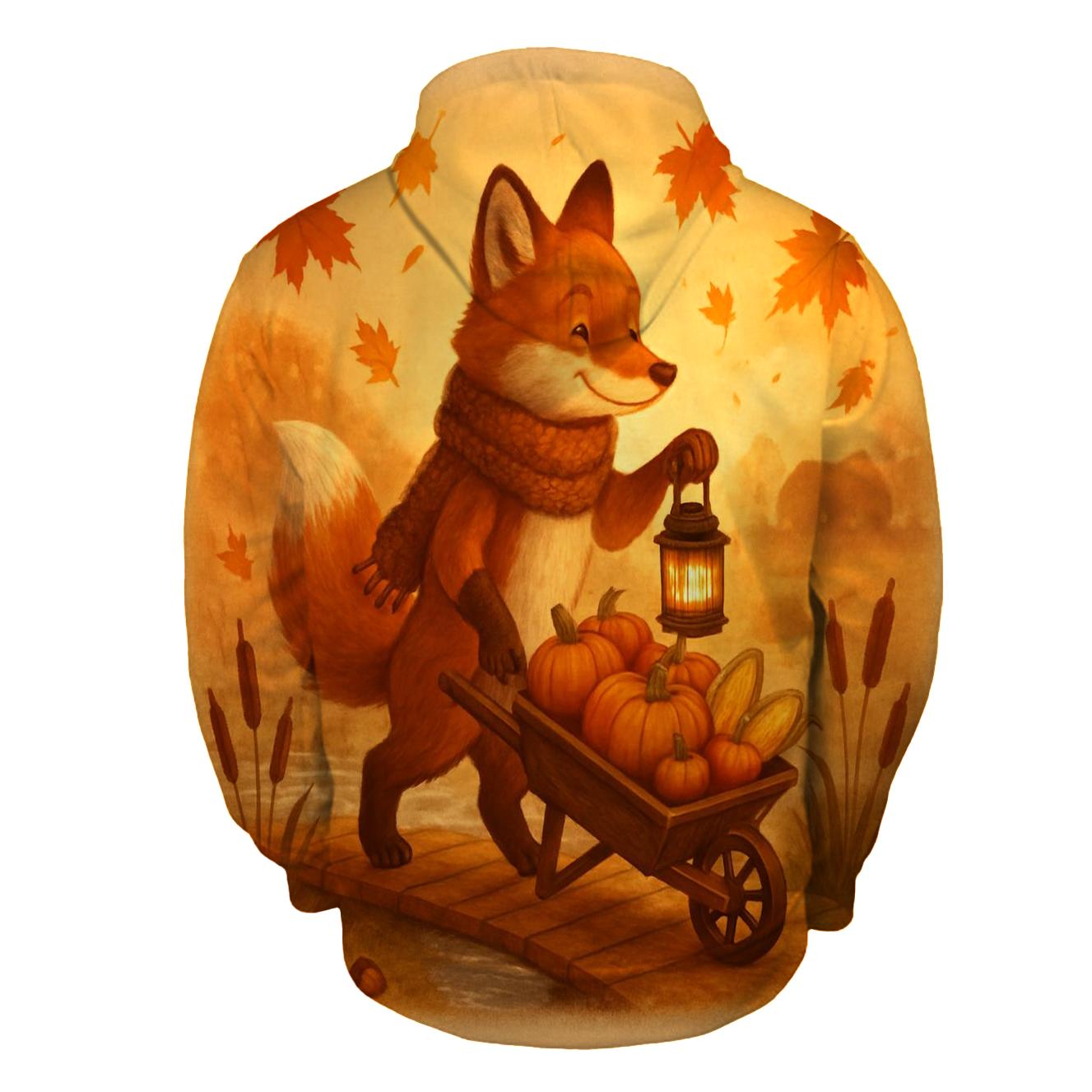 Lantern Light Cornucopia Crossing graphic hoodies