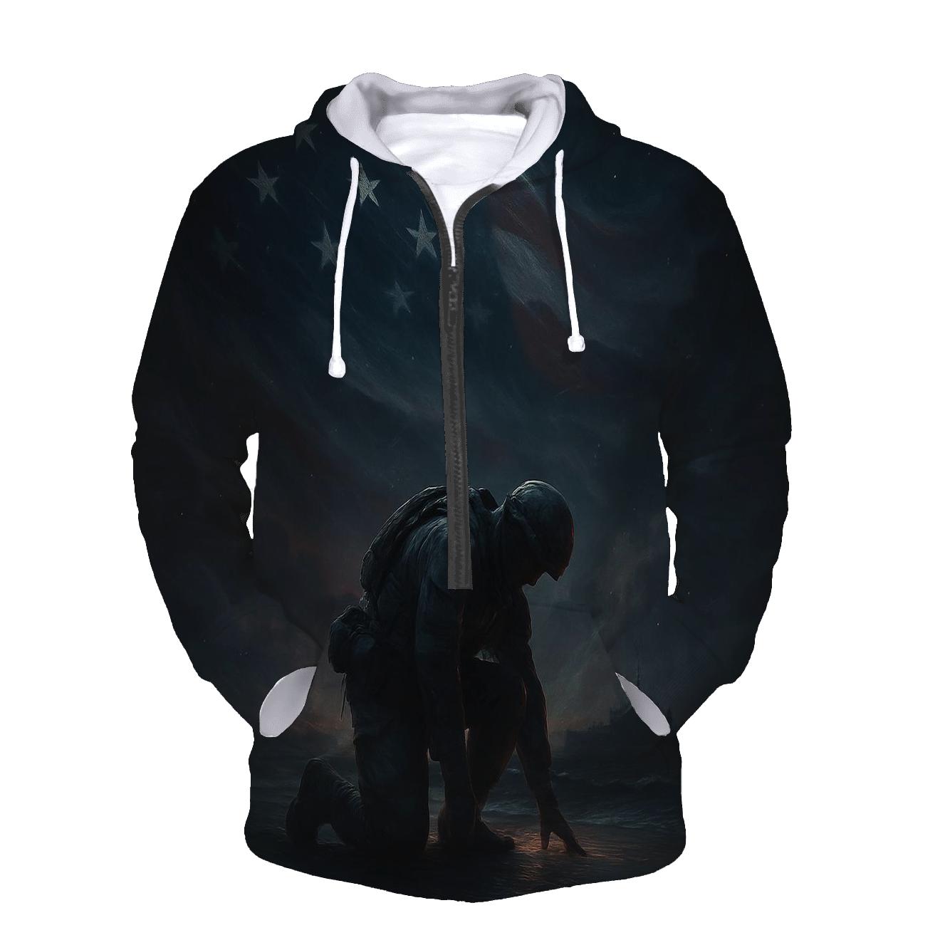 Salt Spray Oath Under The Stars printed hoodies