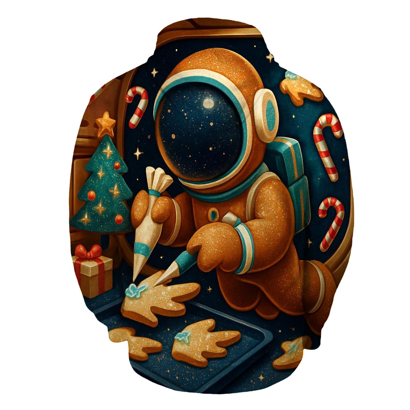 Gingerbread Astronaut Baking Comet Cookies hoodie designs