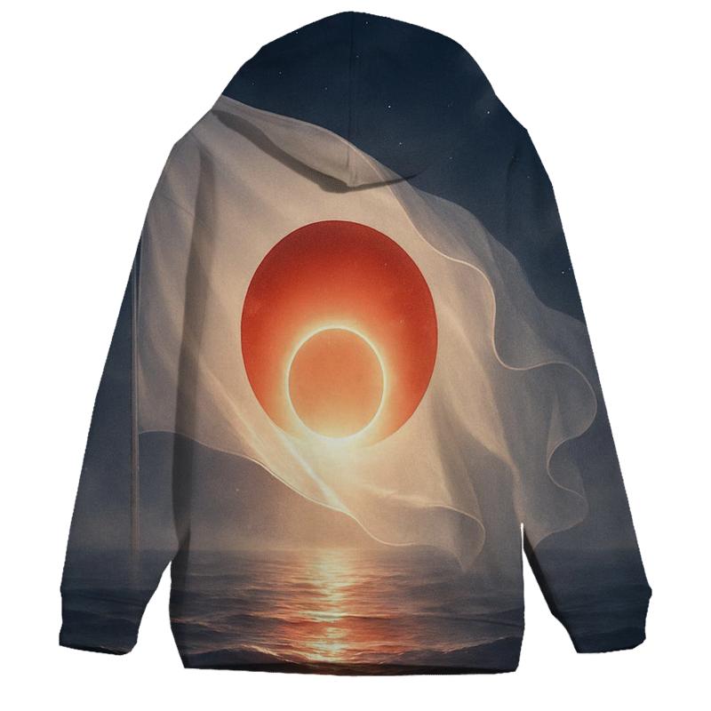 Celestial Tides Of Japan custom hoodies