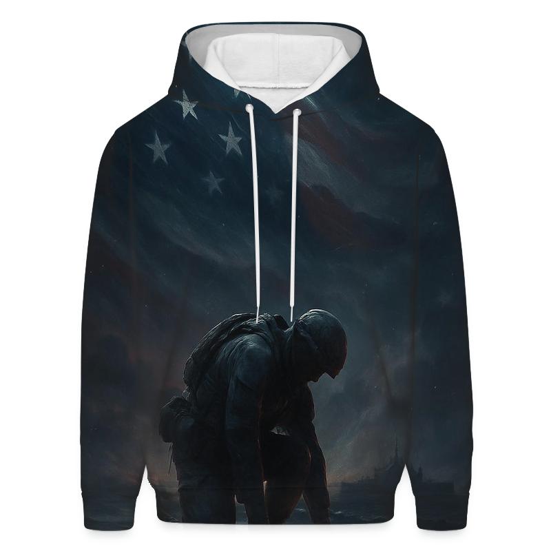Salt Spray Oath Under The Stars printed hoodies