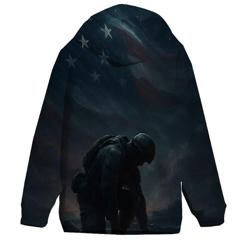 Salt Spray Oath Under The Stars printed hoodies