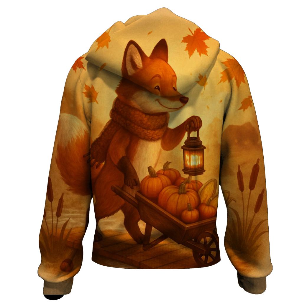 Lantern Light Cornucopia Crossing graphic hoodies