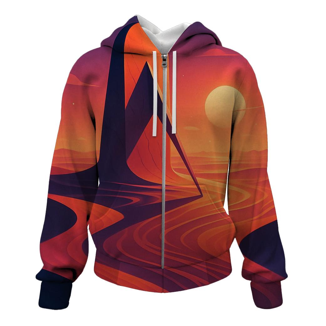 Desert Sundial Mirage Drift hoodie designs