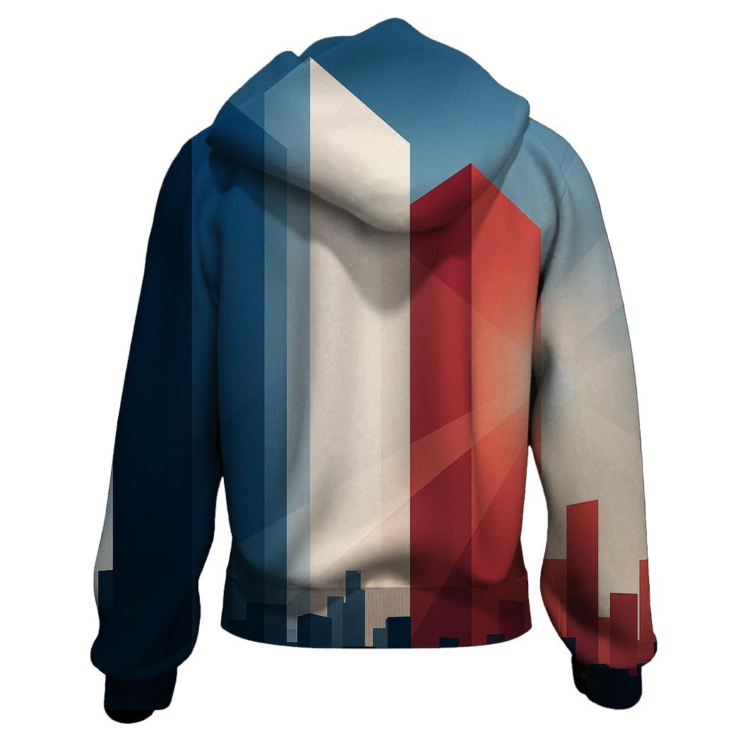 French Prism Skyline hoodies fashion