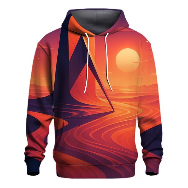 Desert Sundial Mirage Drift pullover hoodies