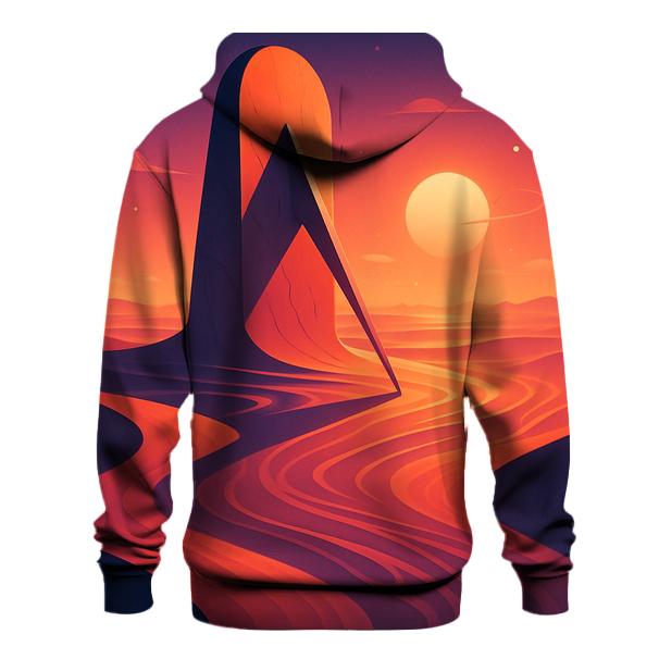 Desert Sundial Mirage Drift pullover hoodies