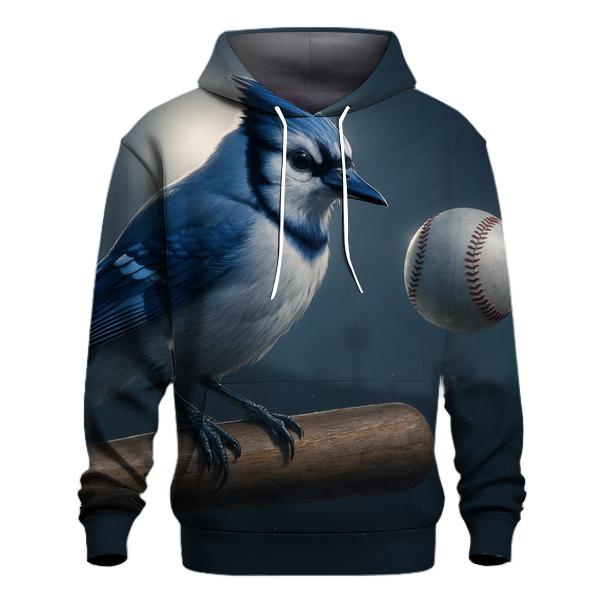 Bat Perch With Blue Jays Focus hoodie designs