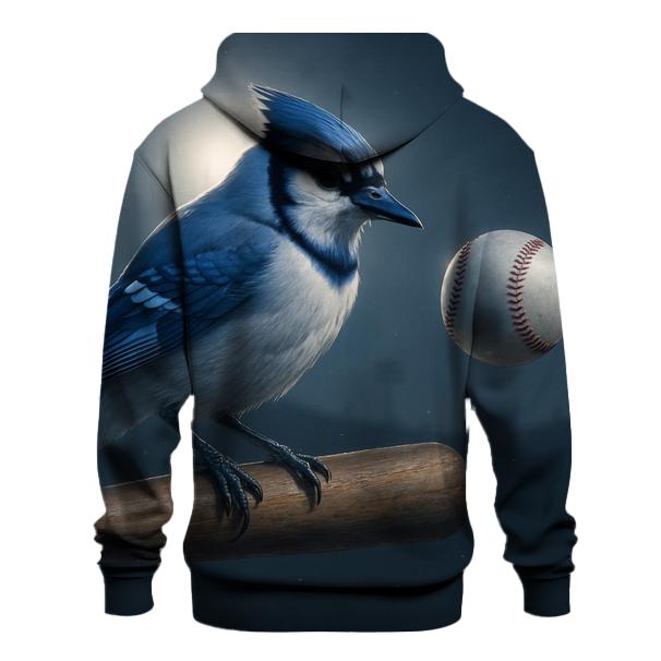 Bat Perch With Blue Jays Focus hoodie designs