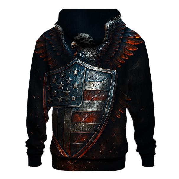 Forged Starfield Shield heavyweight hoodies