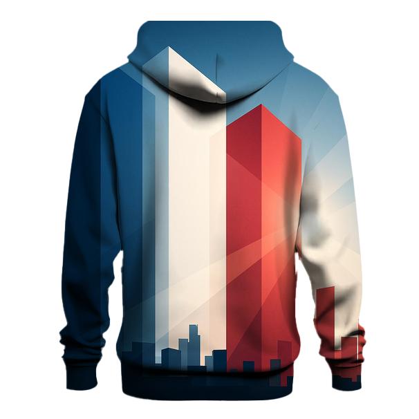 French Prism Skyline pullover hoodies