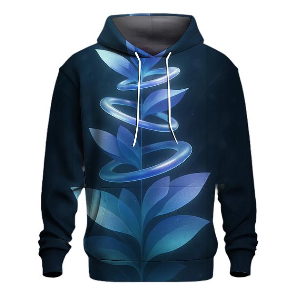 Indigo Helix Garden heavyweight hoodies