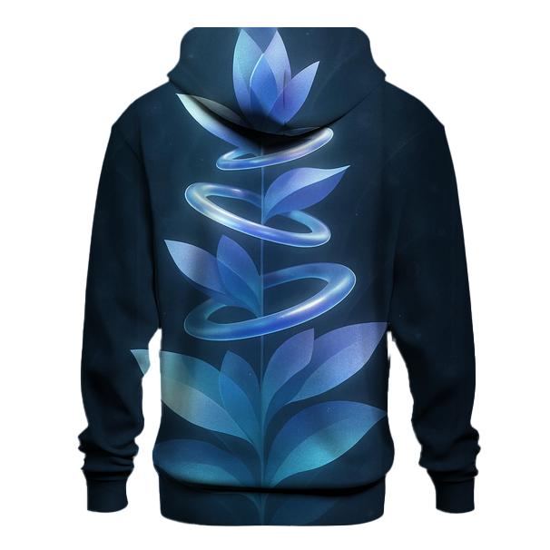 Indigo Helix Garden heavyweight hoodies