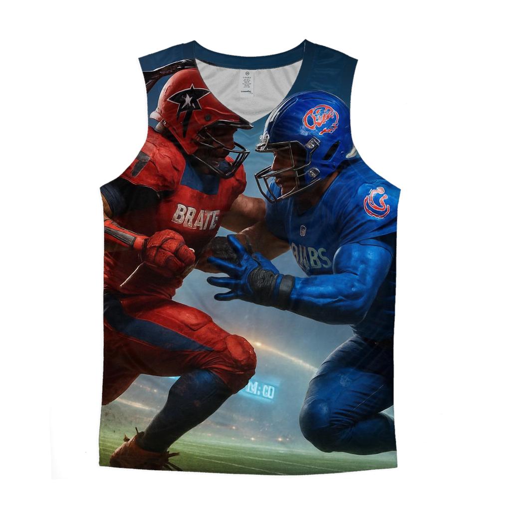 Skybridge Clash Braves Versus Cubs casual summer tank tops