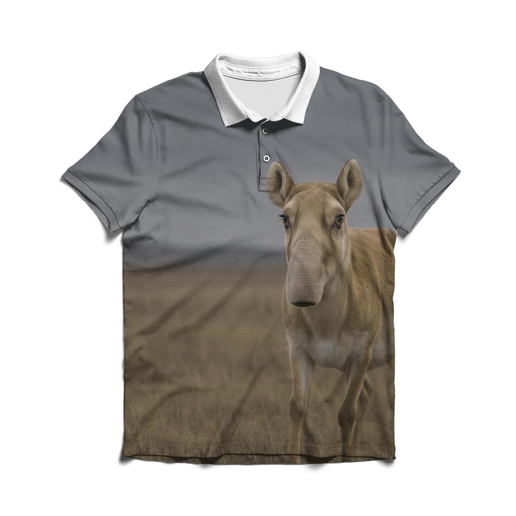 Steppe Sentinel Saiga classic pique polos