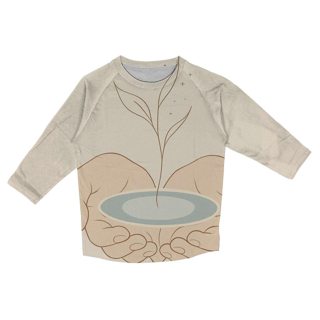 Open Hands Spring Of Calm trendy 3/4 sleeve tops
