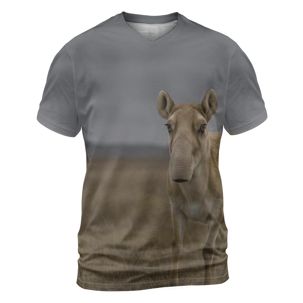 Steppe Sentinel Saiga statement graphic shirts