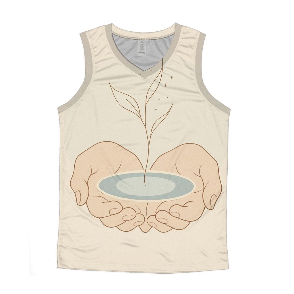 Open Hands Spring Of Calm custom tank tops