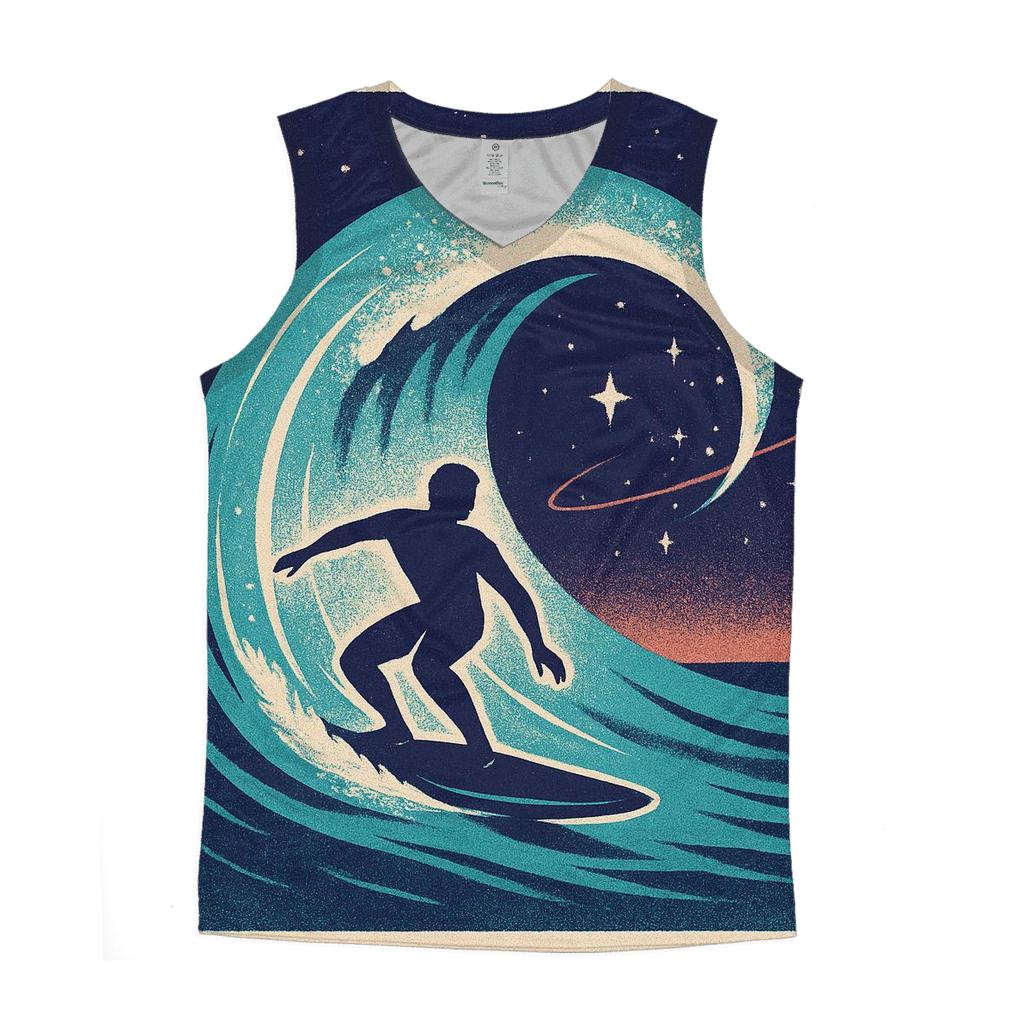 Lunar Tides Surf Break trendy fitted tank tops