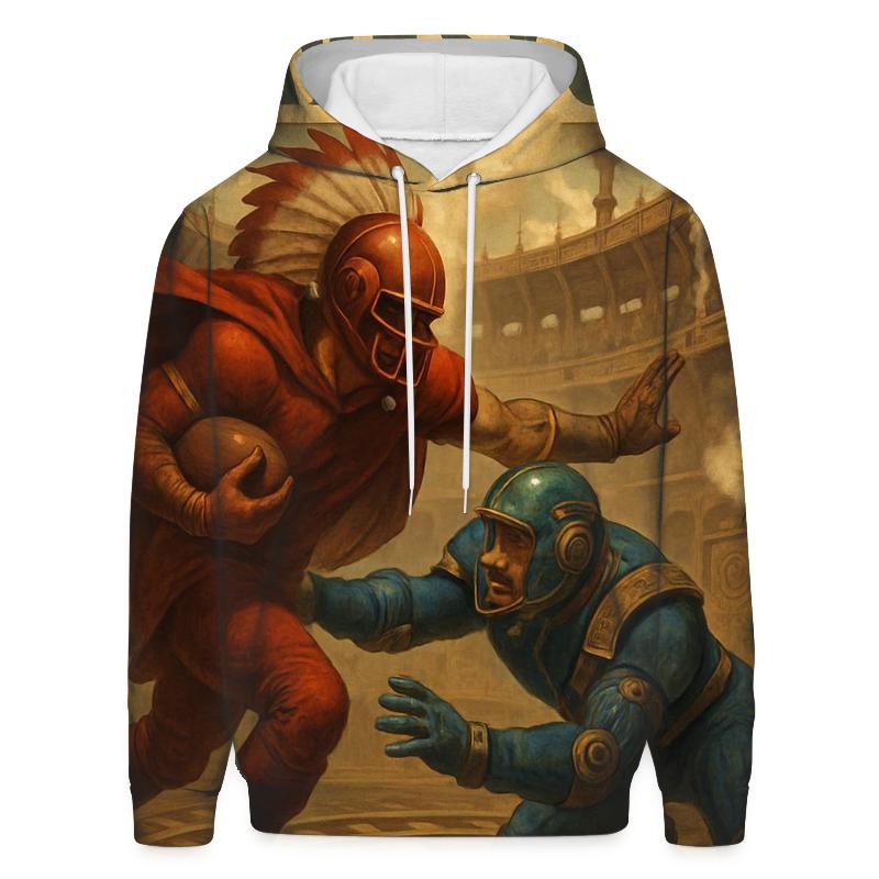 Clockwork Coliseum Braves Versus Cubs Showdown graphic hoodies