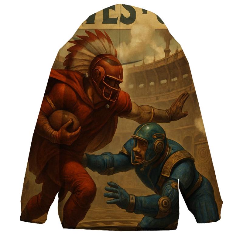 Clockwork Coliseum Braves Versus Cubs Showdown graphic hoodies