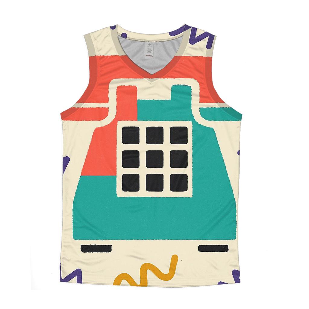 Analog Hotline Flyer Collage designer workout tanks