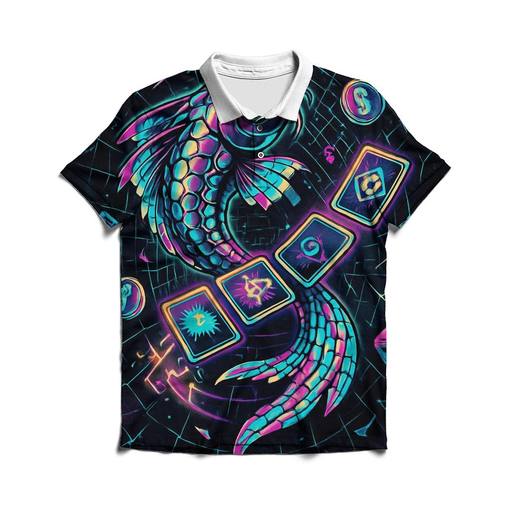Arcade Oracle Koi premium cotton polo shirts