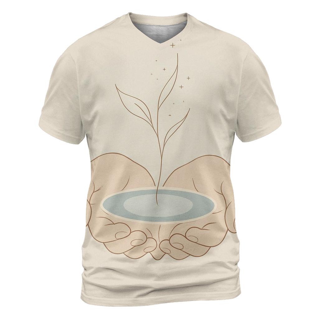 Open Hands Spring Of Calm personalized full print shirts