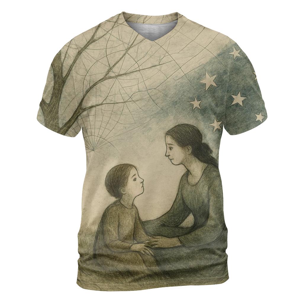 The Quiet Atlas A Mothers Love That Maps A Childs Becoming personalized full print shirts