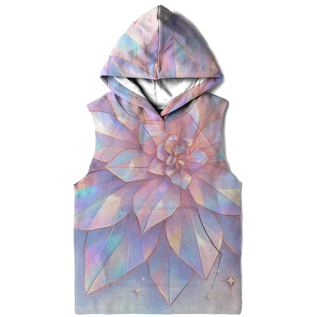 Holo Prism Petals pullover hoodies