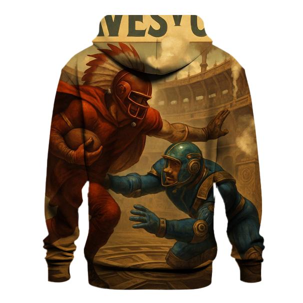 Clockwork Coliseum Braves Versus Cubs Showdown heavyweight hoodies