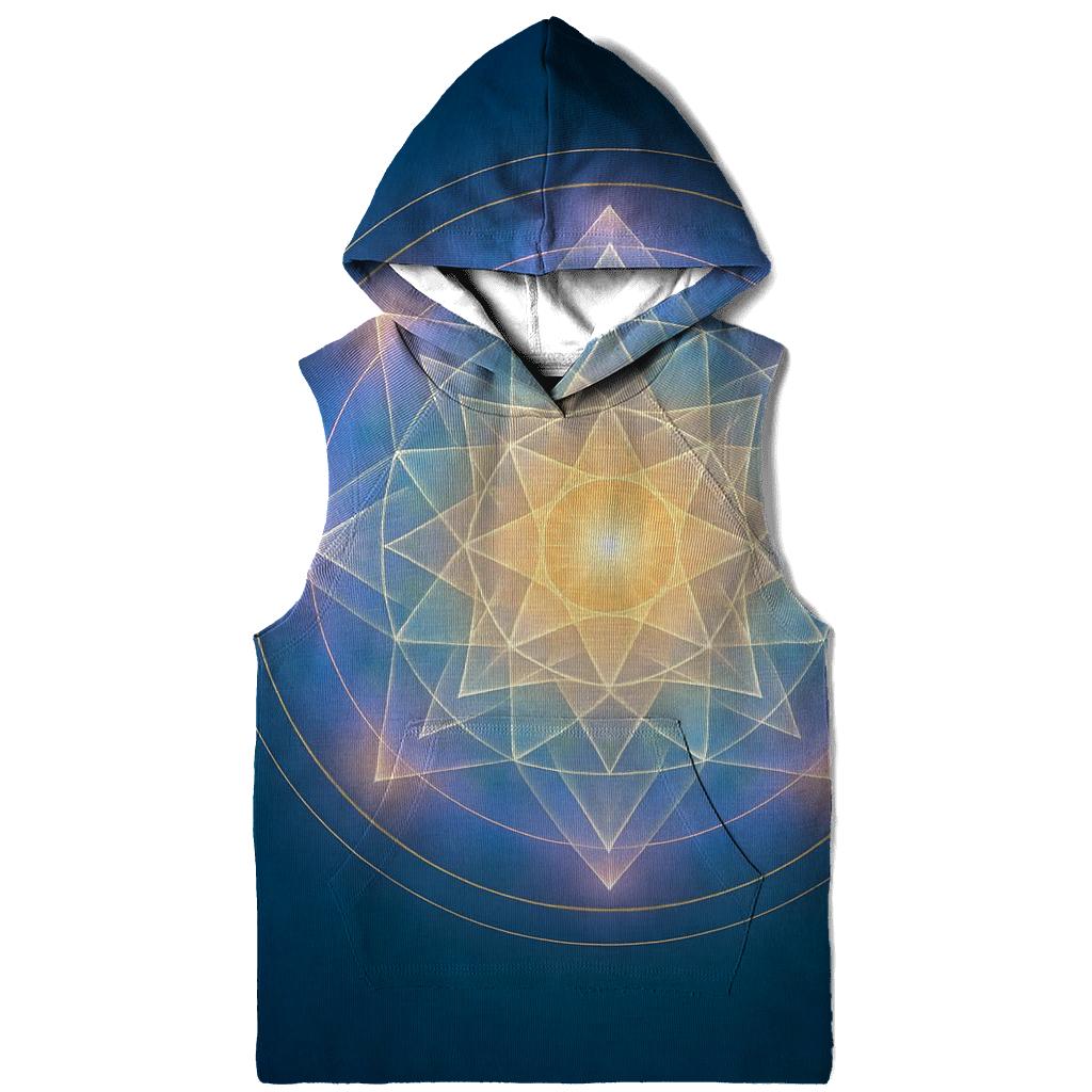 Aurora Prism Mandala lightweight hoodies