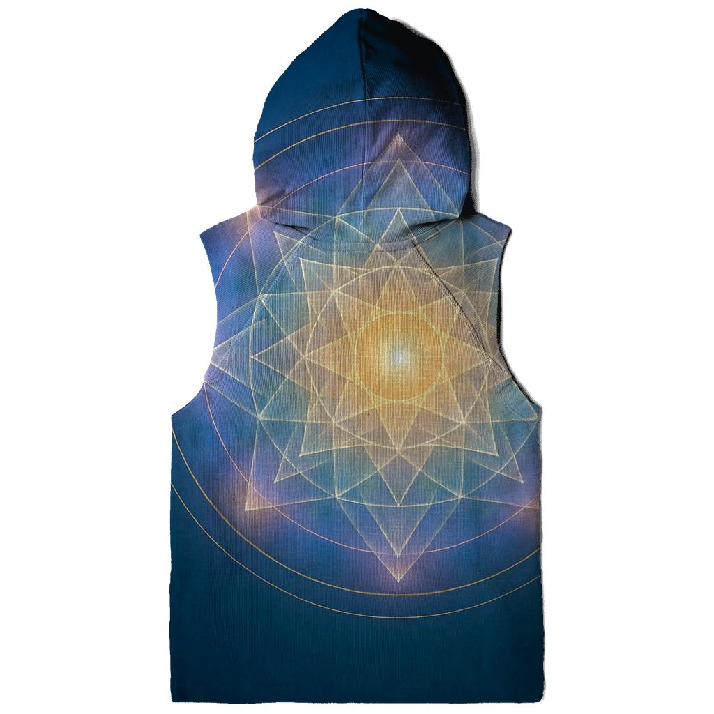 Aurora Prism Mandala lightweight hoodies