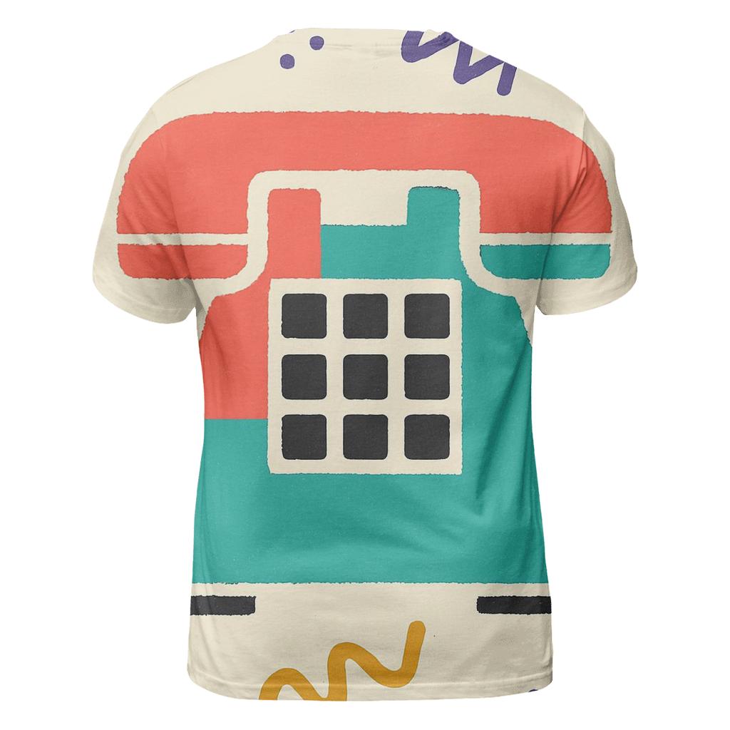 Analog Hotline Flyer Collage custom all-over print shirts