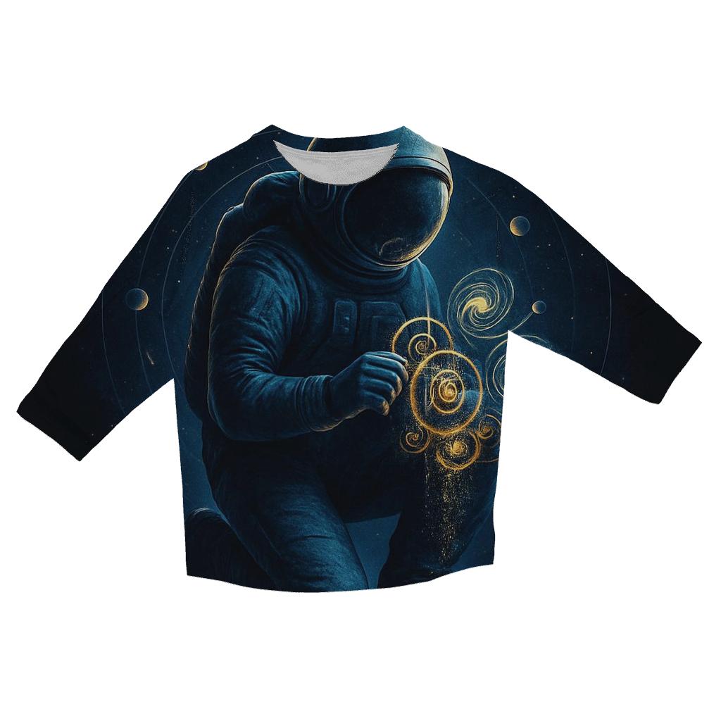 The Orrery Of Living Stars stylish quarter sleeve tops