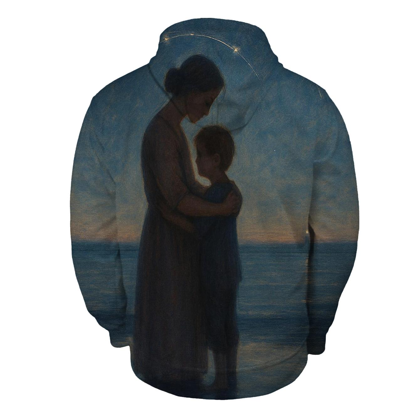 The Harbor Within Her Heart A Mother Who Teaches Us Where Home Is zip-up hoodies