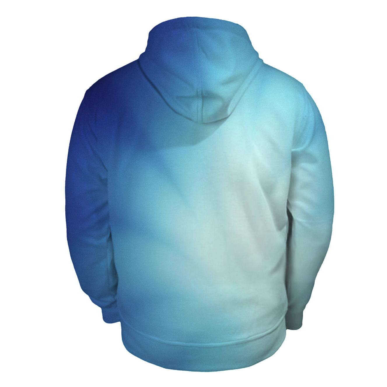 Polar Ice Bloom Gradient premium hoodies