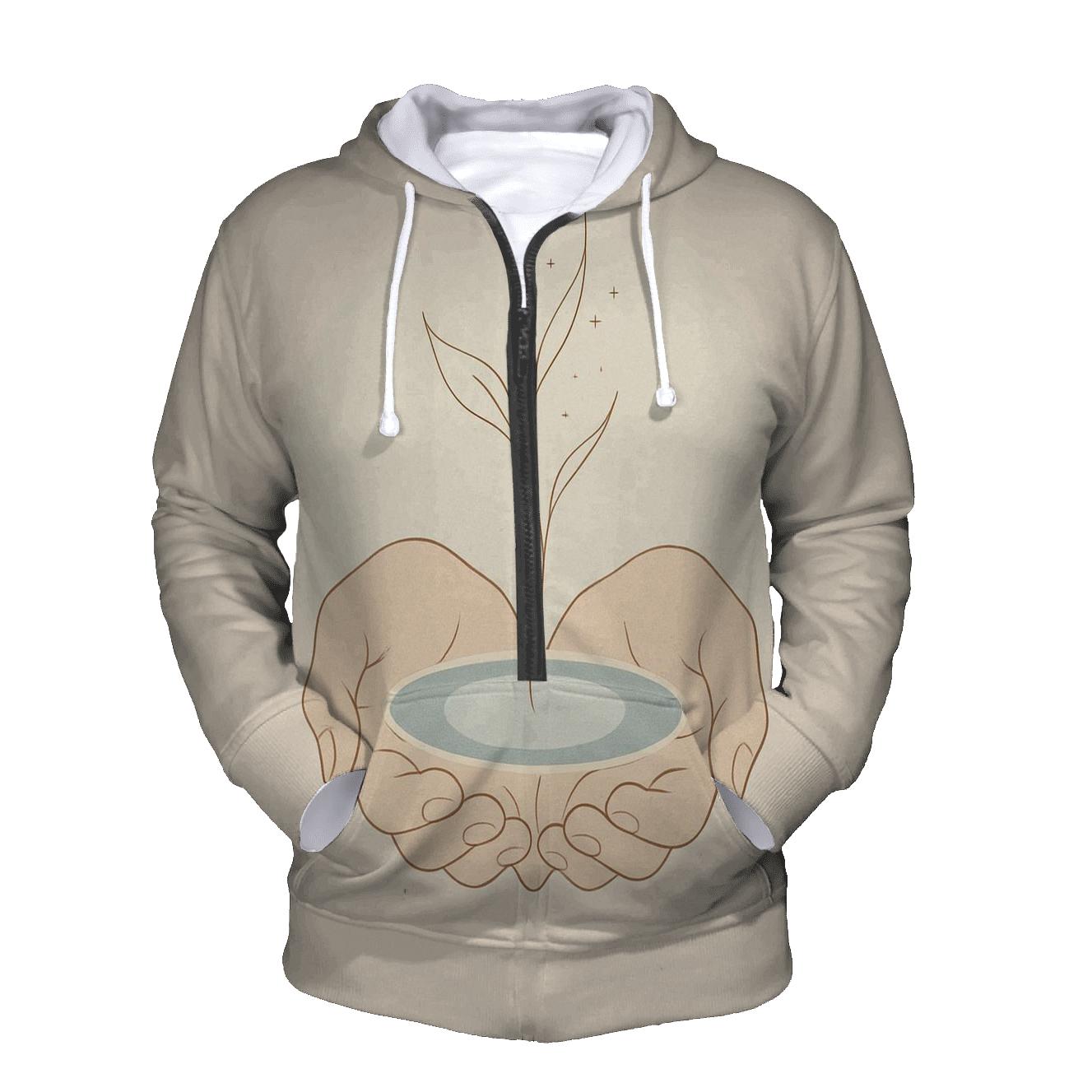 Open Hands Spring Of Calm pullover hoodies