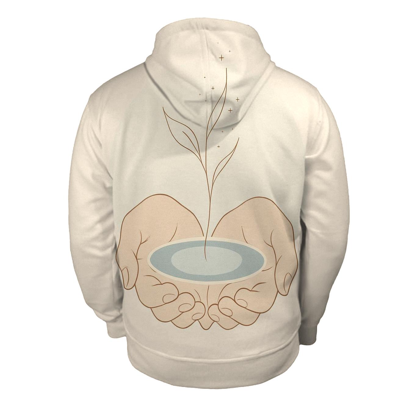Open Hands Spring Of Calm pullover hoodies