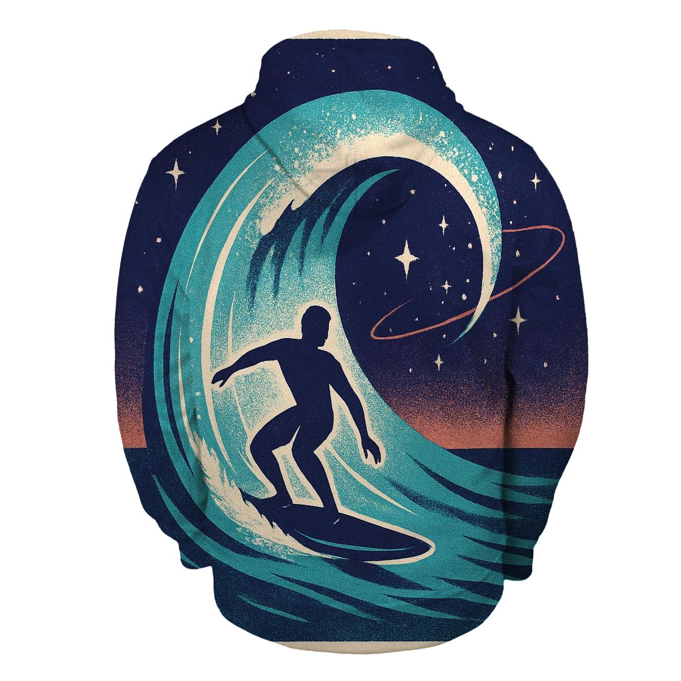 Lunar Tides Surf Break designer hoodies