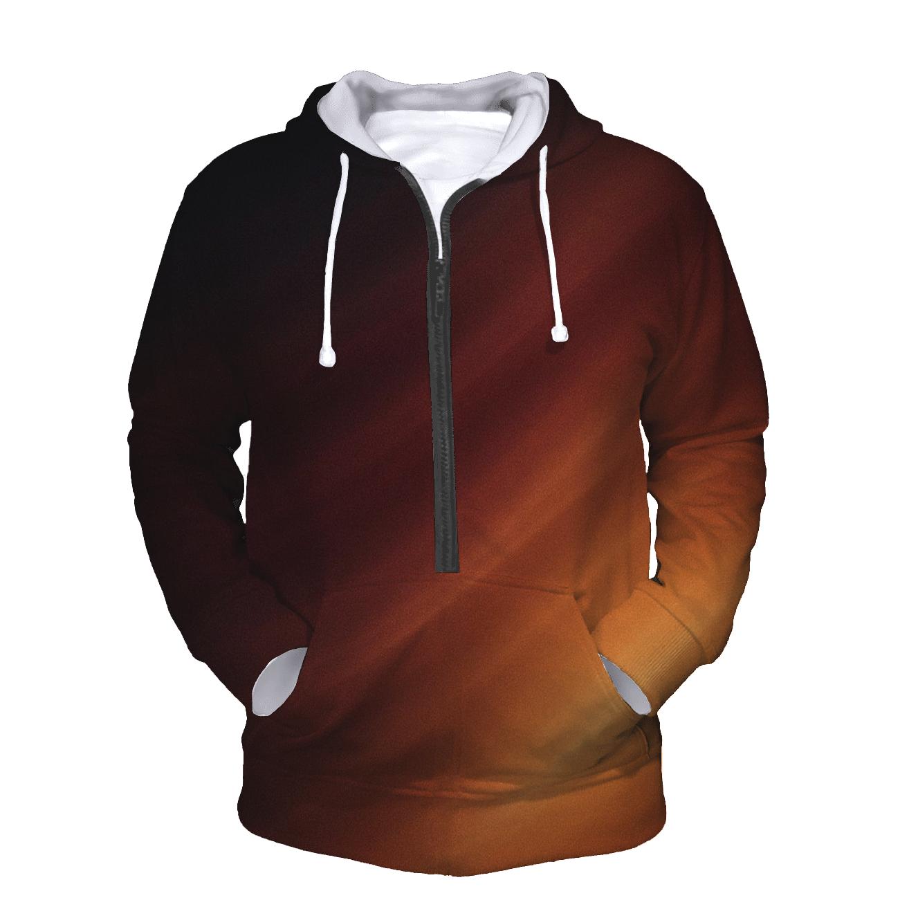Molten Copper Drift Gradient premium hoodies