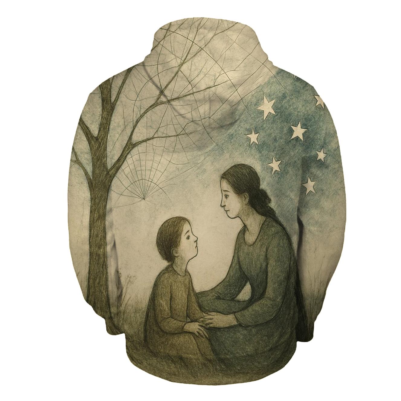 The Quiet Atlas A Mothers Love That Maps A Childs Becoming premium hoodies