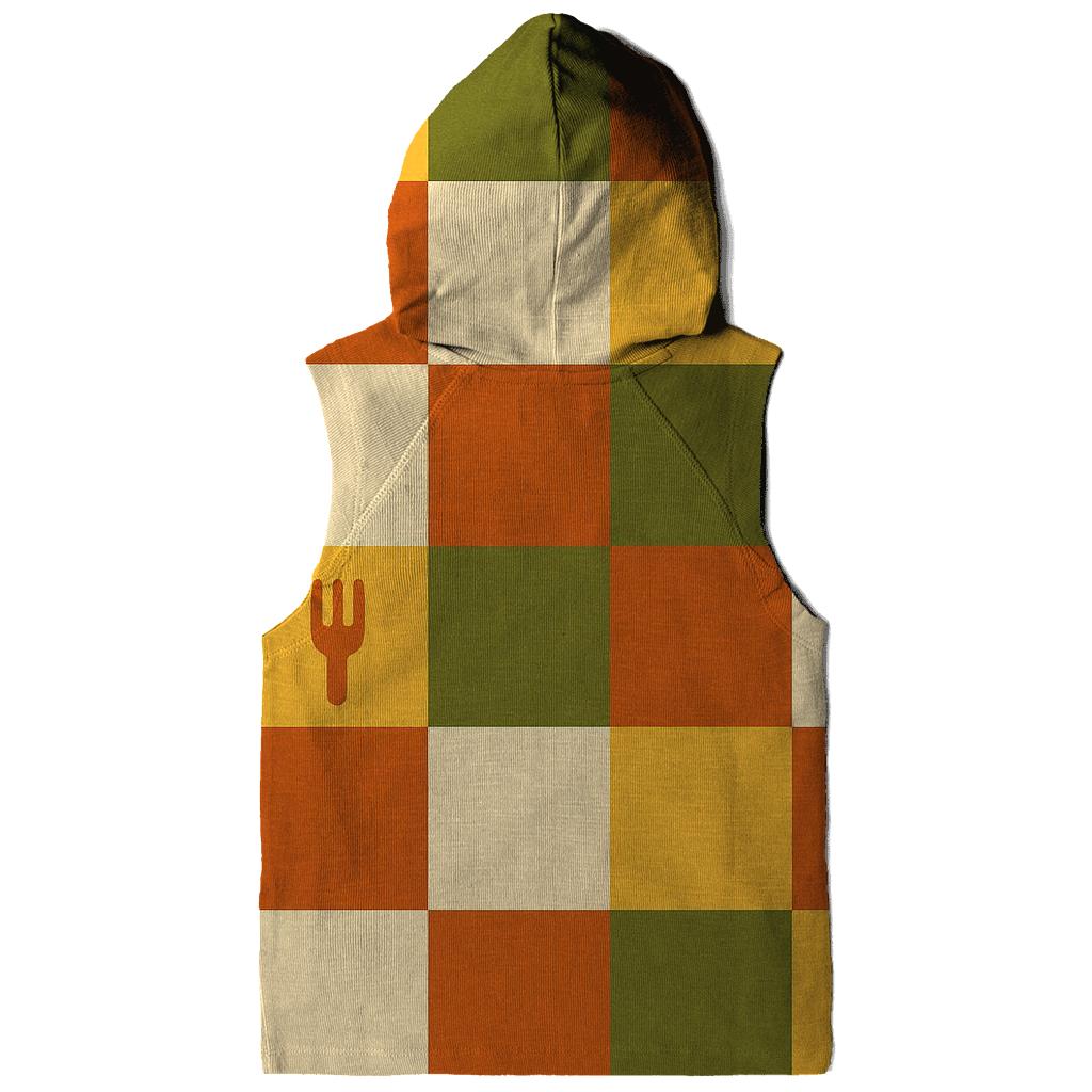 Harvest Plaid Kitchen Chic embroidered hoodies