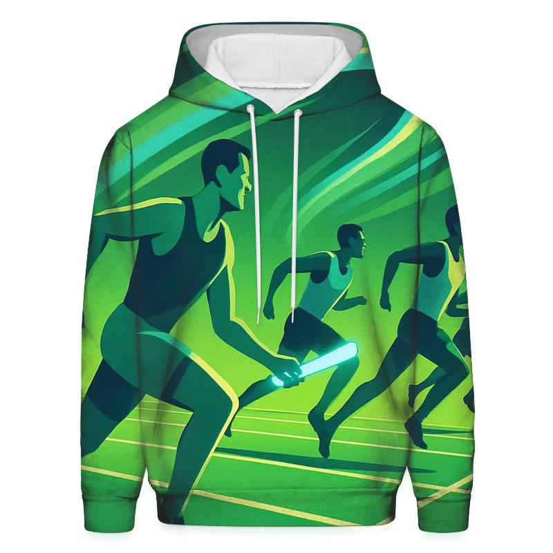Aurora Sprint Relay hoodie styles