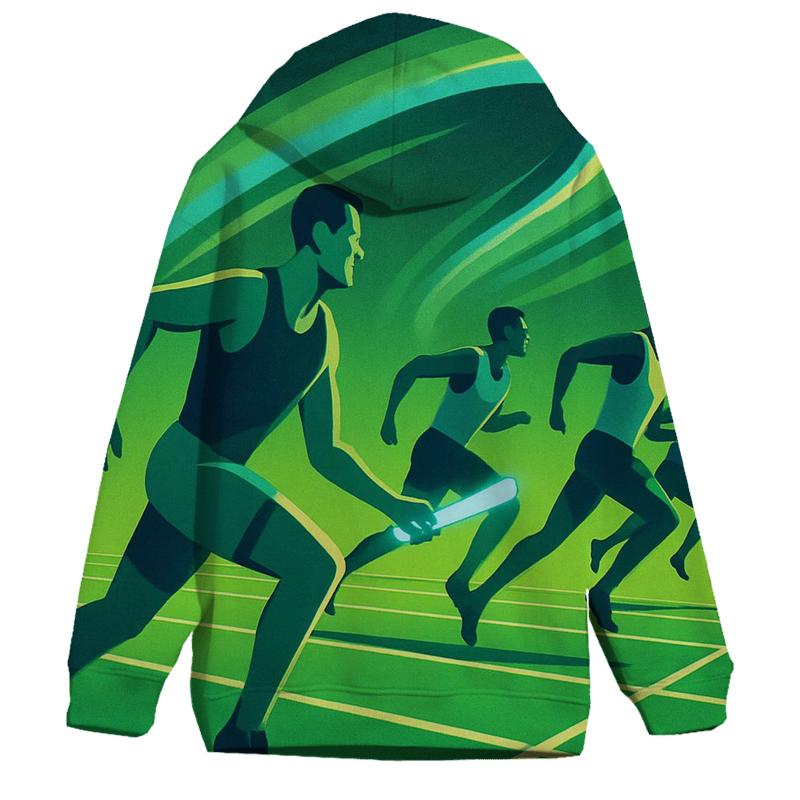 Aurora Sprint Relay hoodie styles