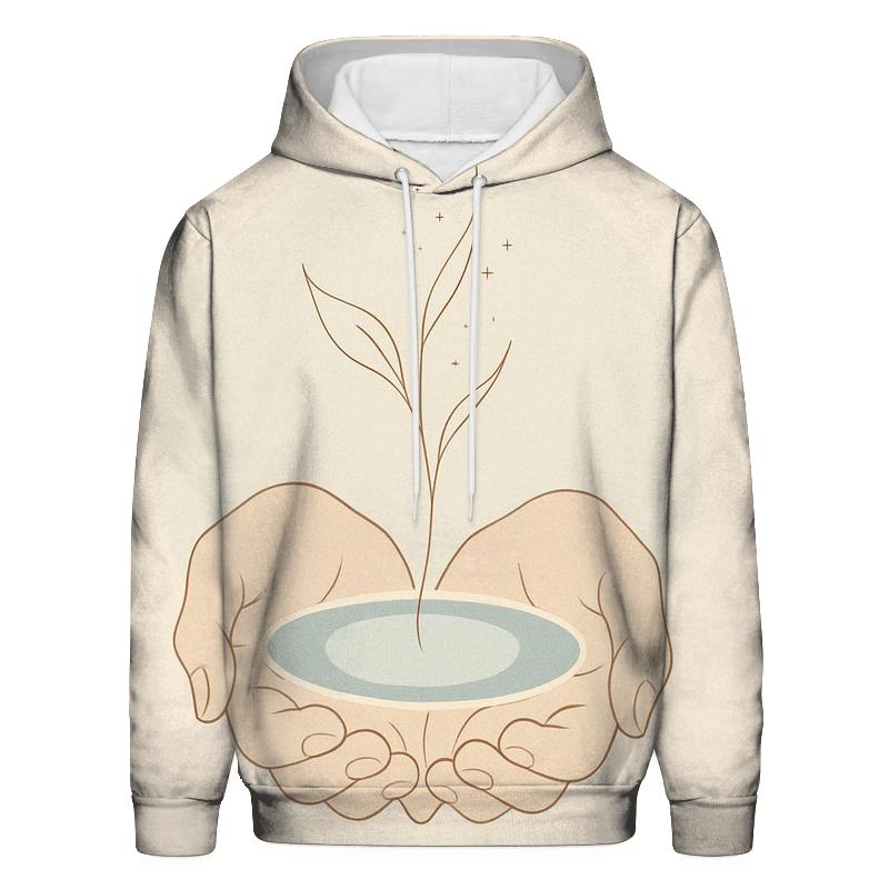 Open Hands Spring Of Calm designer hoodies