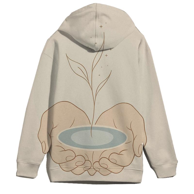 Open Hands Spring Of Calm designer hoodies