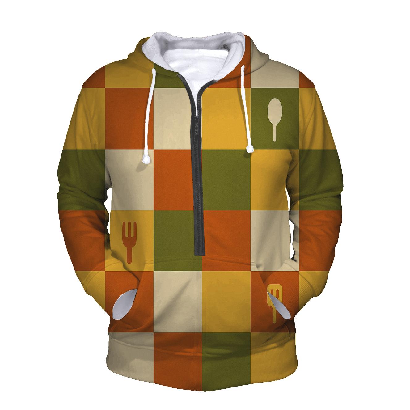 Harvest Plaid Kitchen Chic hoodie styles