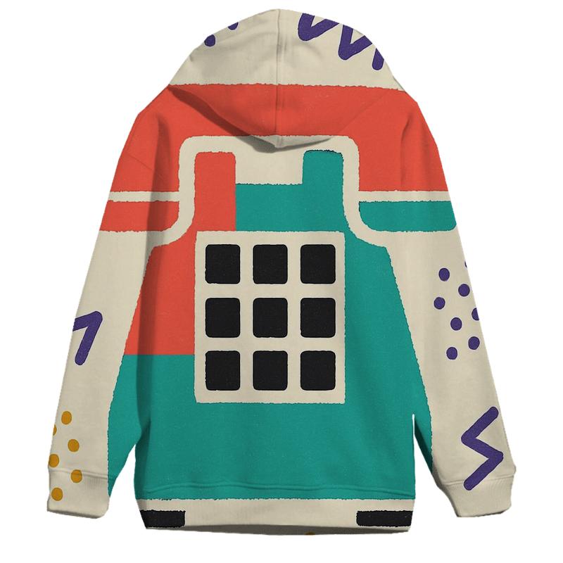 Analog Hotline Flyer Collage hoodies fashion